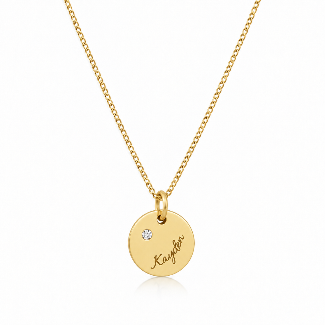 Ketting met Naam & Geboortesteen