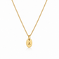Ketting met Initiaal (ovaal)