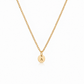 Ketting met Initiaal (rond)