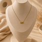 Ketting met Bubble Letters
