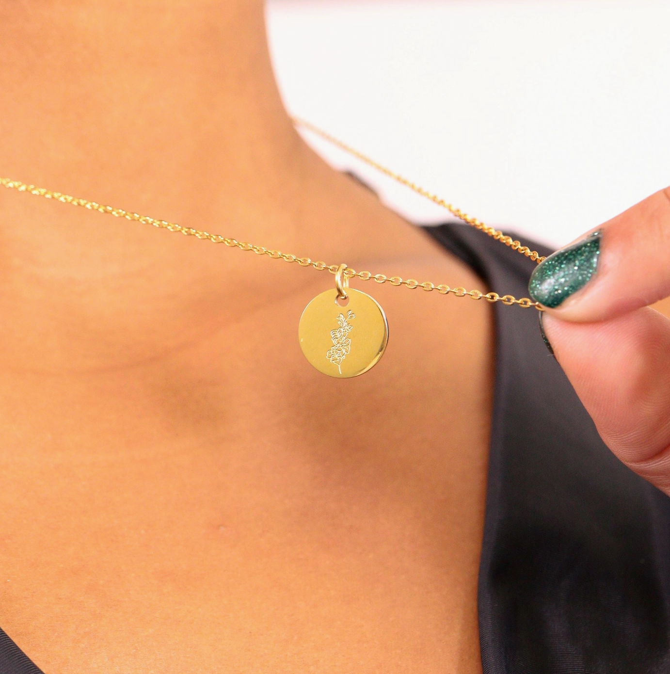 Ketting met Geboortebloem