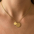 Ketting met 2 x Handschrift