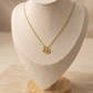 Ketting met Initiaal & Geboortesteen (hart)