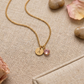 Ketting met Initiaal & Geboortesteen