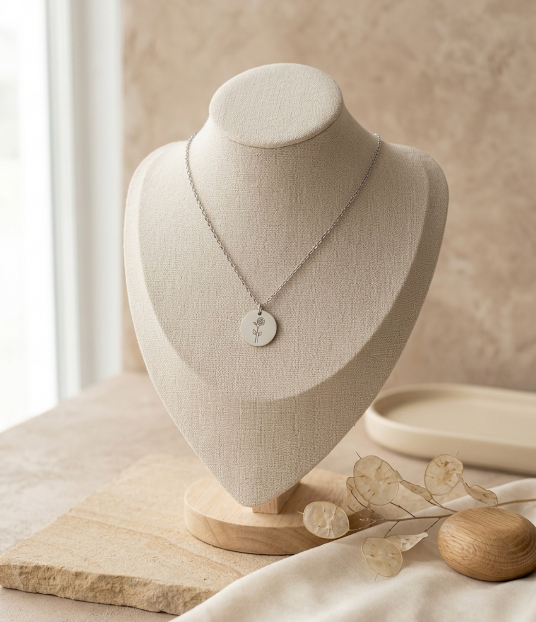 Ketting met Geboorte Bloem