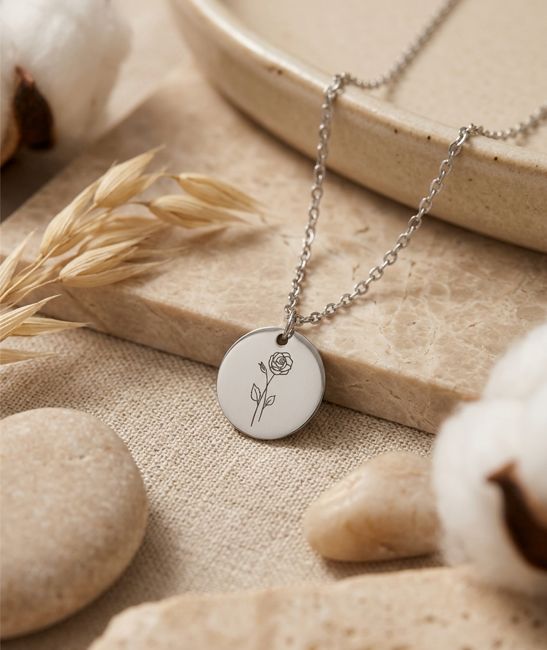 Ketting met Geboorte Bloem