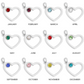 Ketting met Hart & Geboortesteen